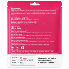 Korean Bridal Bright Facial Kit