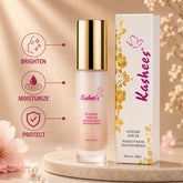 Kashees Intense Serum Makeup Base Transformer with gold cap and floral packaging