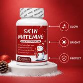 Skin whitening capsules for glowing and even skin tone