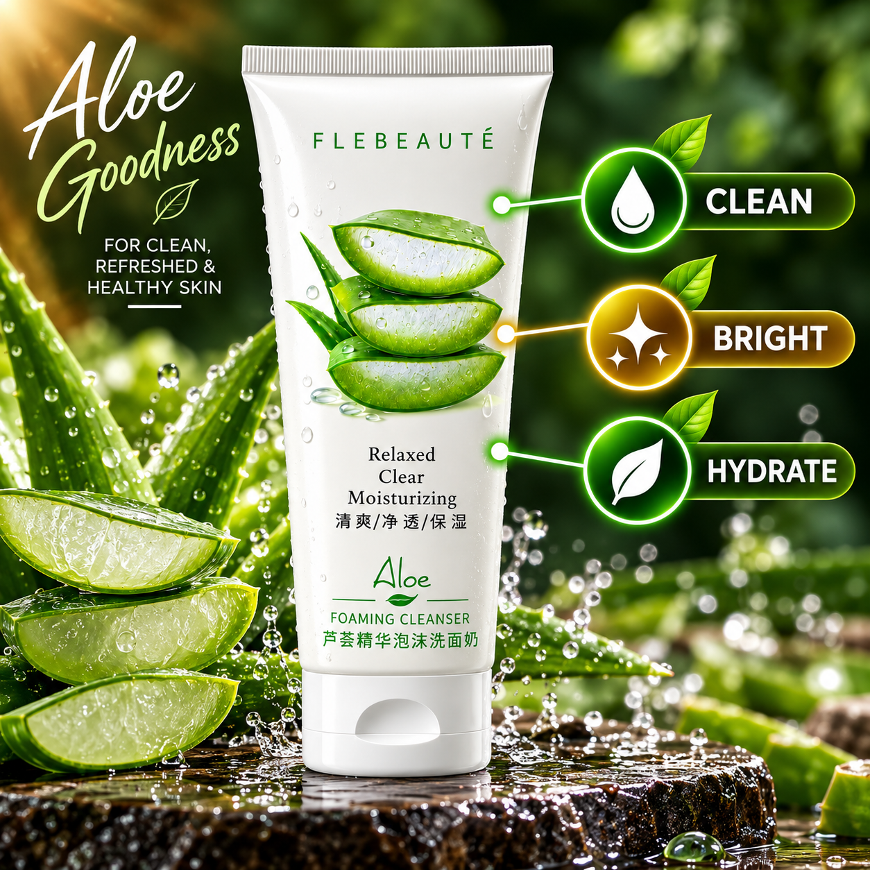 Aloe Foaming Cleanser