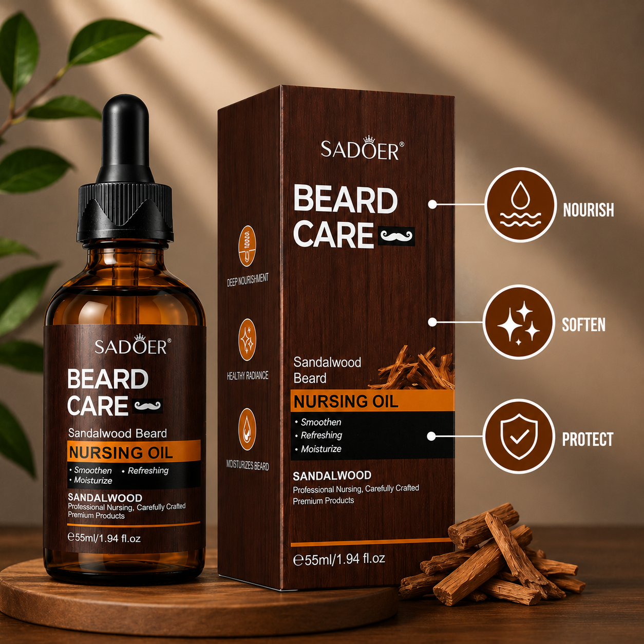 Beard Care Nursing Oil