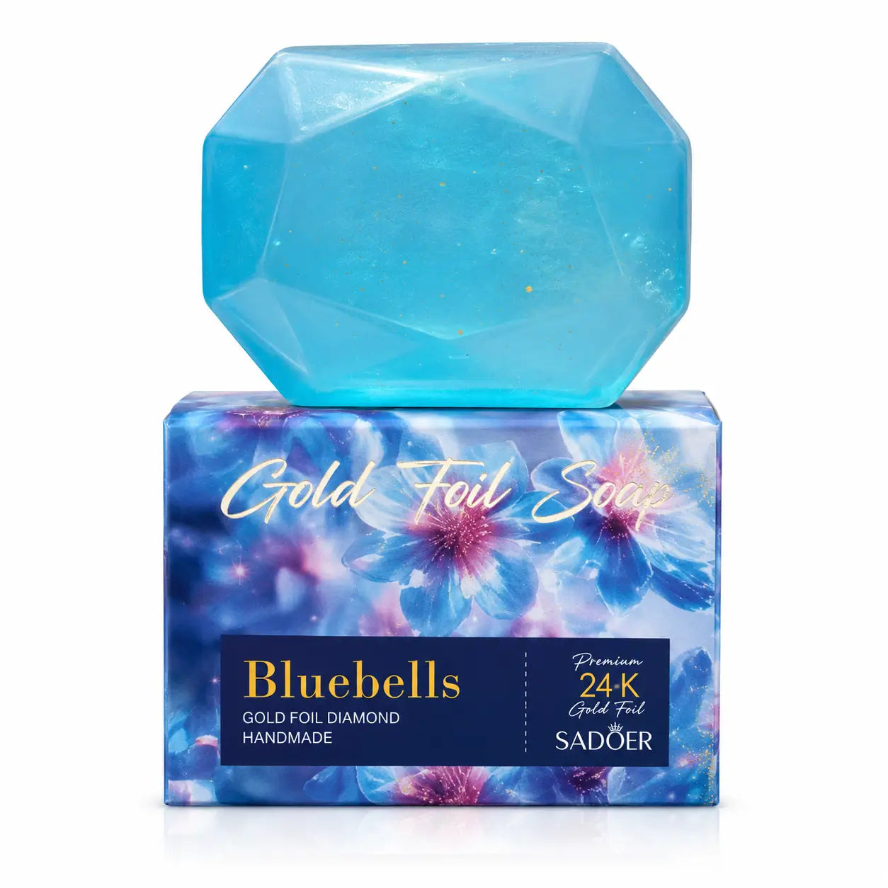 Bluebells Gold Foil Soap