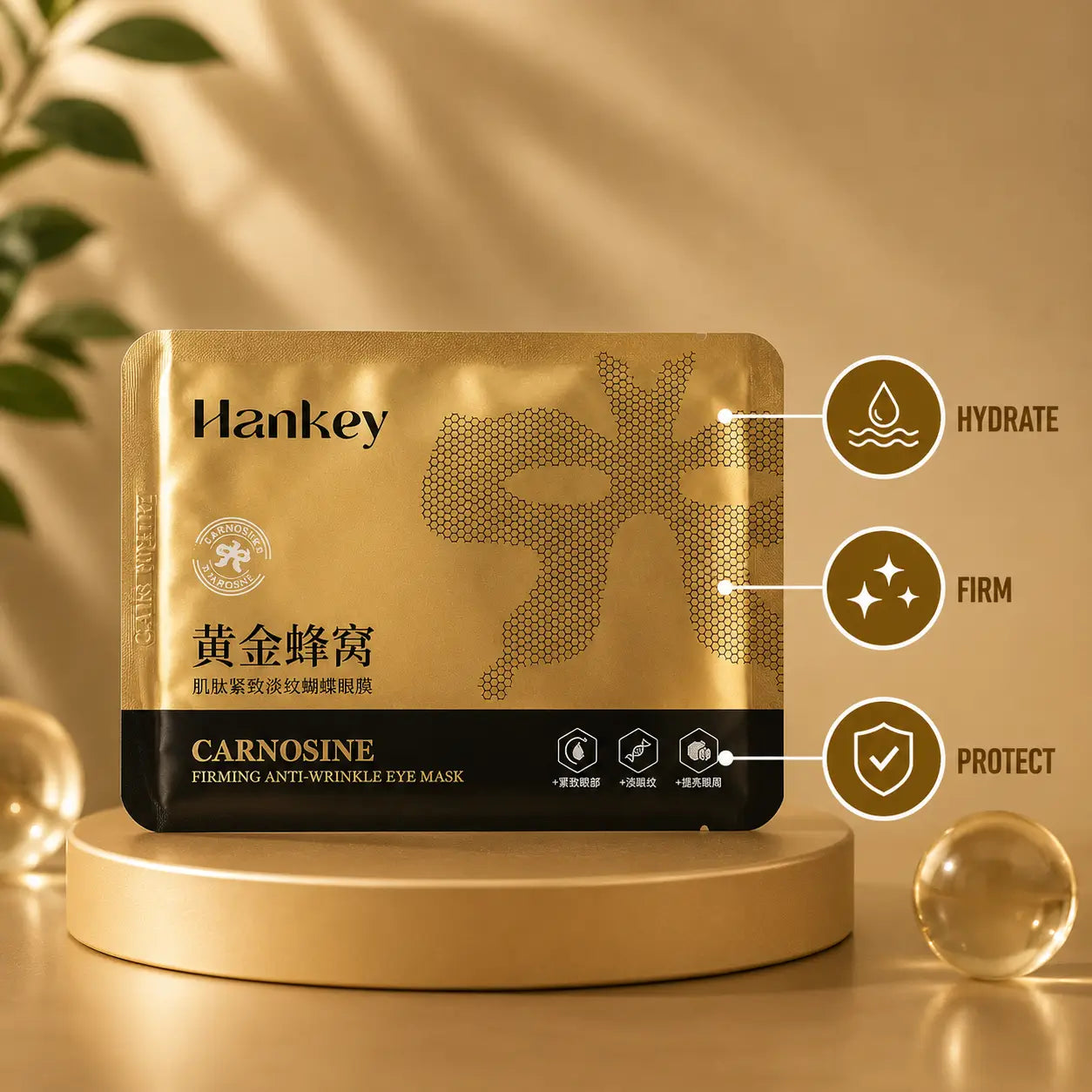 Hankey Carnosine Anti-Wrinkle Eye Mask