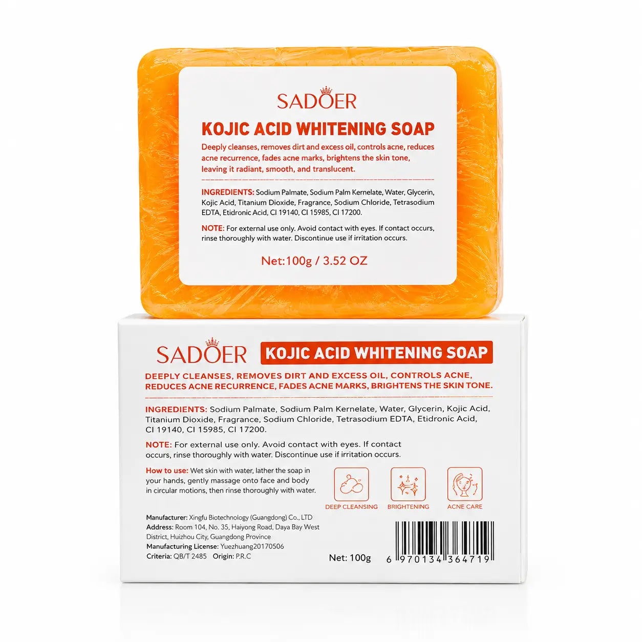 Kojic Acid Whitening Soap