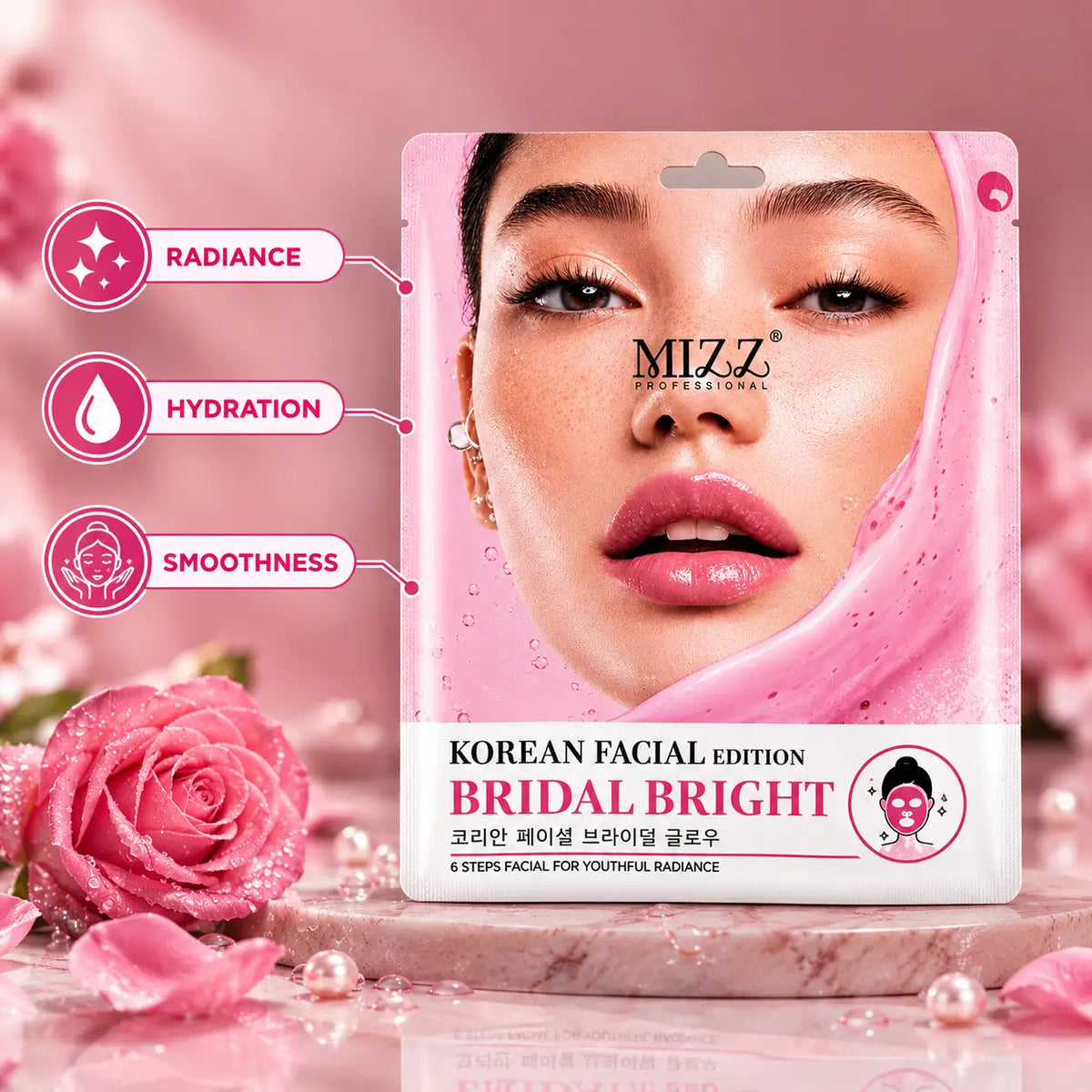 Korean Bridal Bright Facial Kit