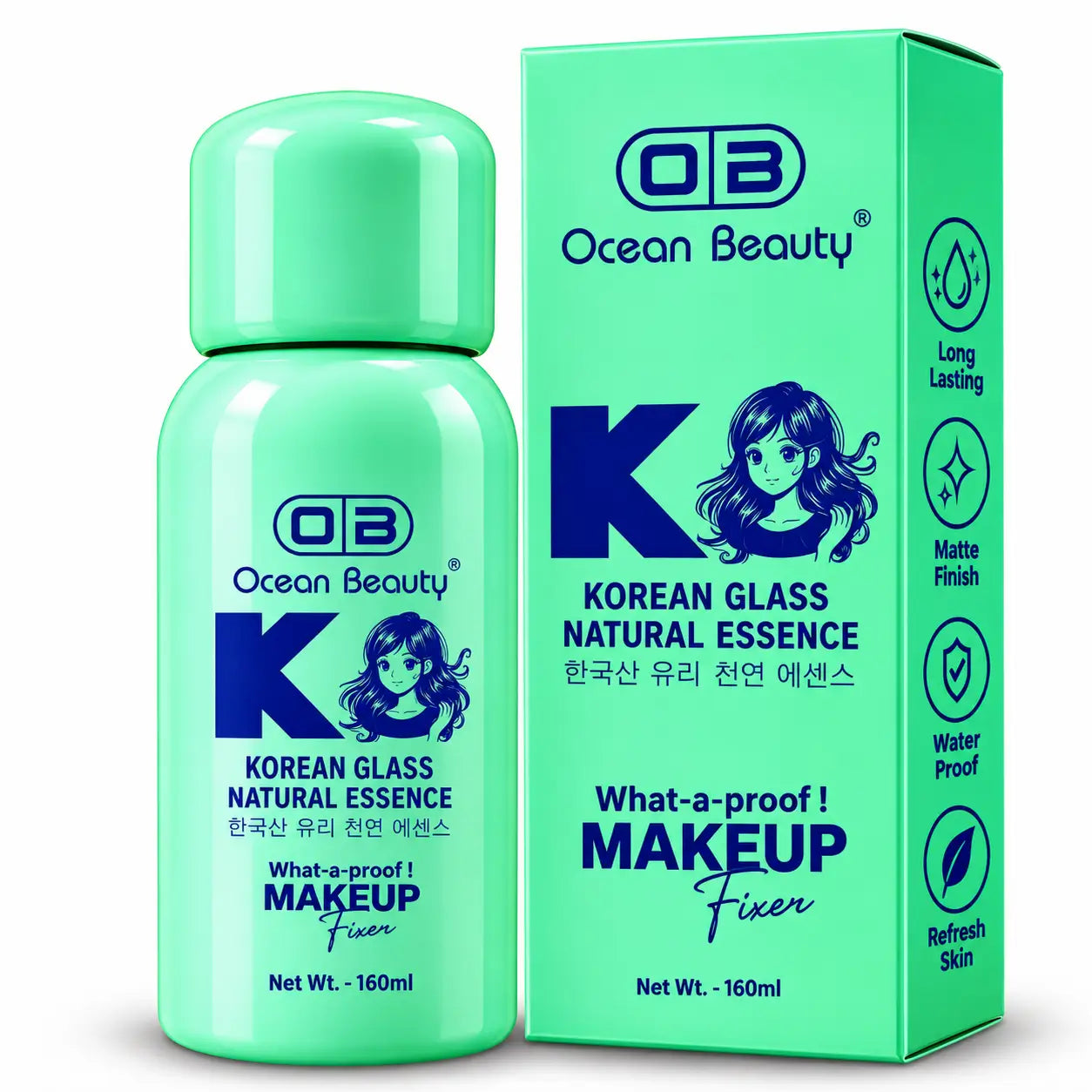 Korean Glass Makeup Fixer