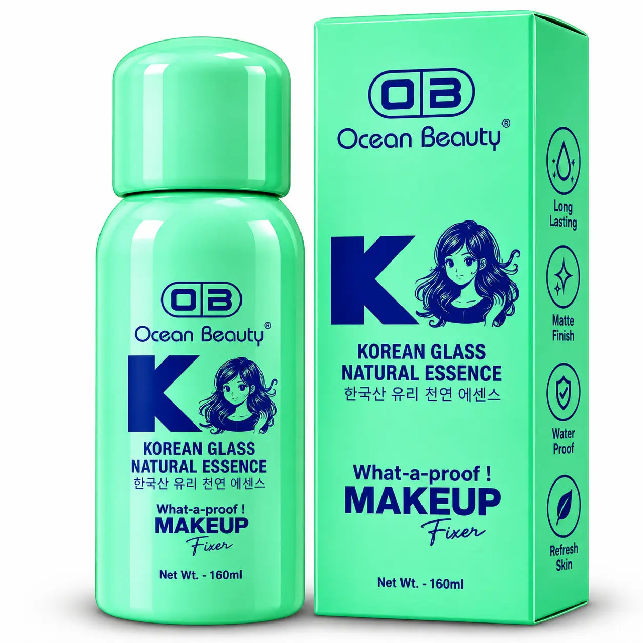 Korean Glass Makeup Fixer