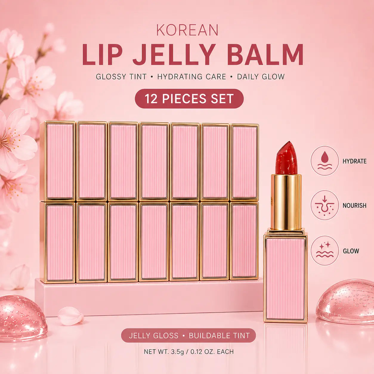 Korean Lip Jelly Balm