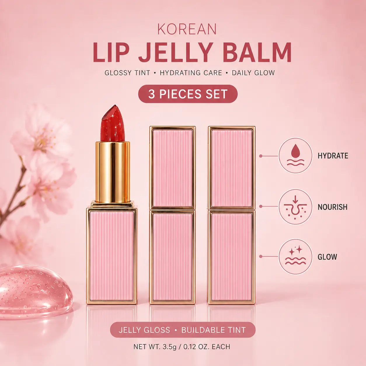 Korean Lip Jelly Balm