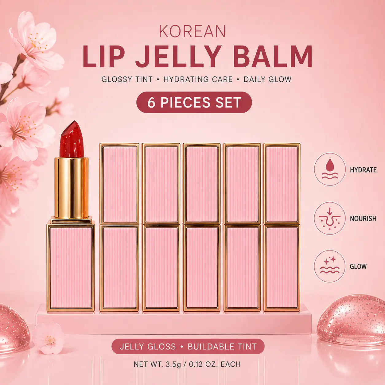 Korean Lip Jelly Balm