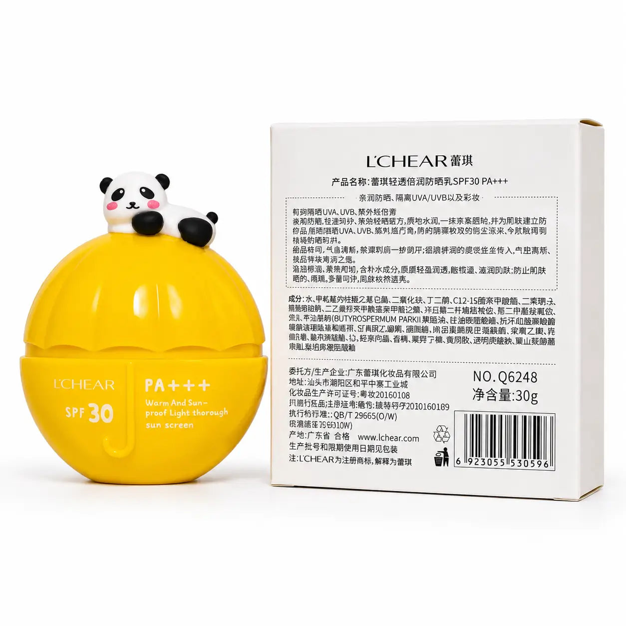 L'CHEAR SPF 30 Panda Sunscreen