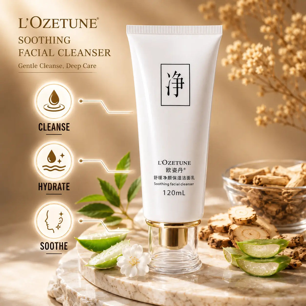 L'OZETUNE Facial Cleanser