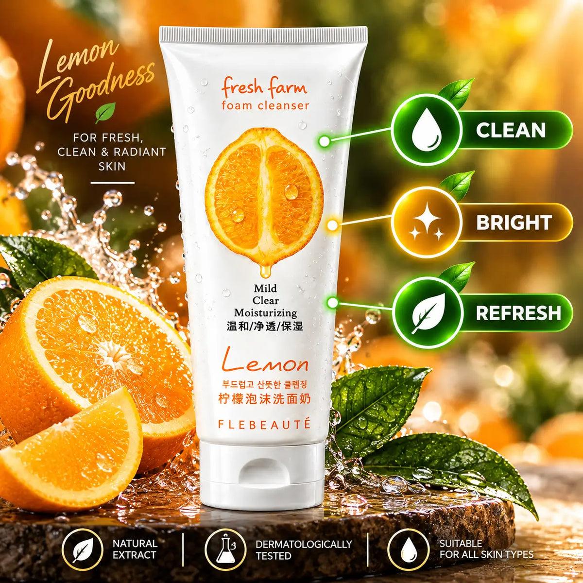 Lemon Foam Cleanser