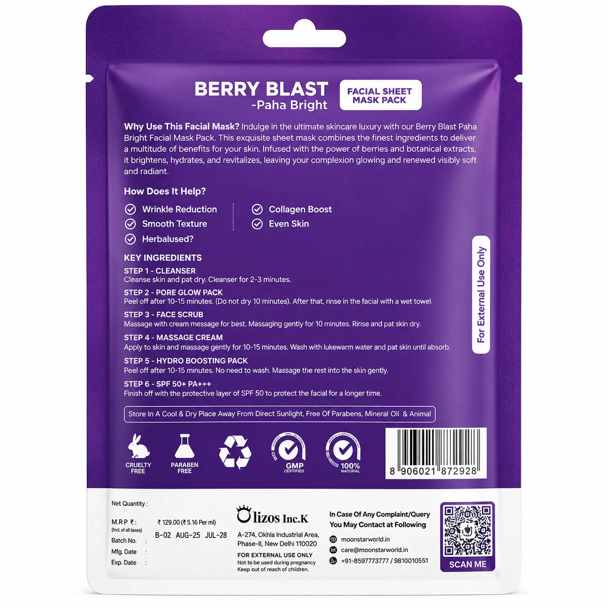 MoonStar Professional Facial Kit