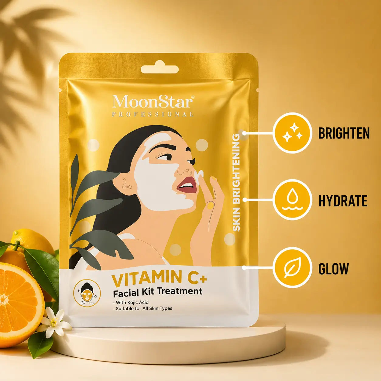 MoonStar Professional Vitamin C+ Facial Kit