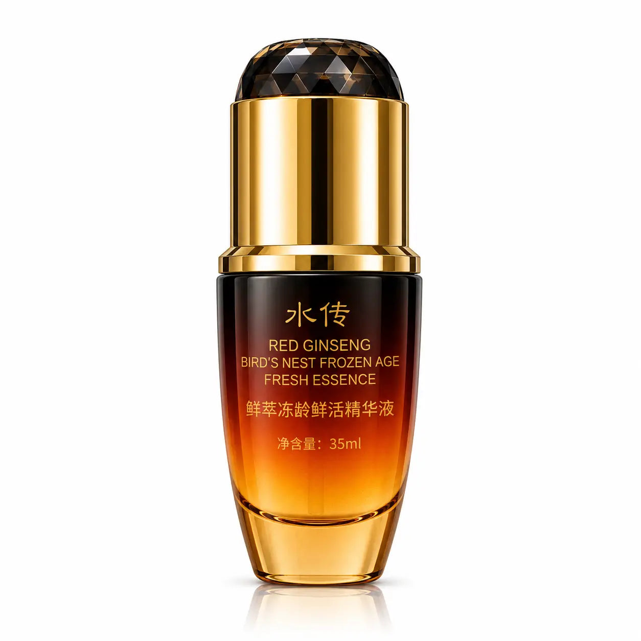OSAL Red Ginseng Bird's Nest Frozen Age Fresh Essence 35ml bottle with gold cap