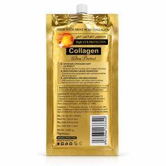 RAKO Collagen Ultra Protect SPF 60 PA+++ Dry Touch Sunblock pouch back view