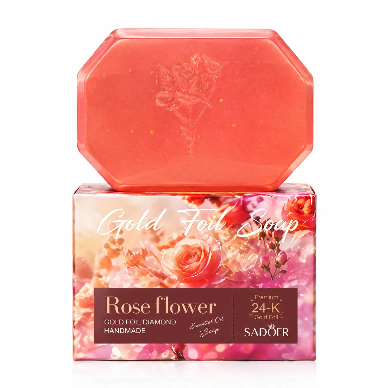 Rose Gold Foil Soap
