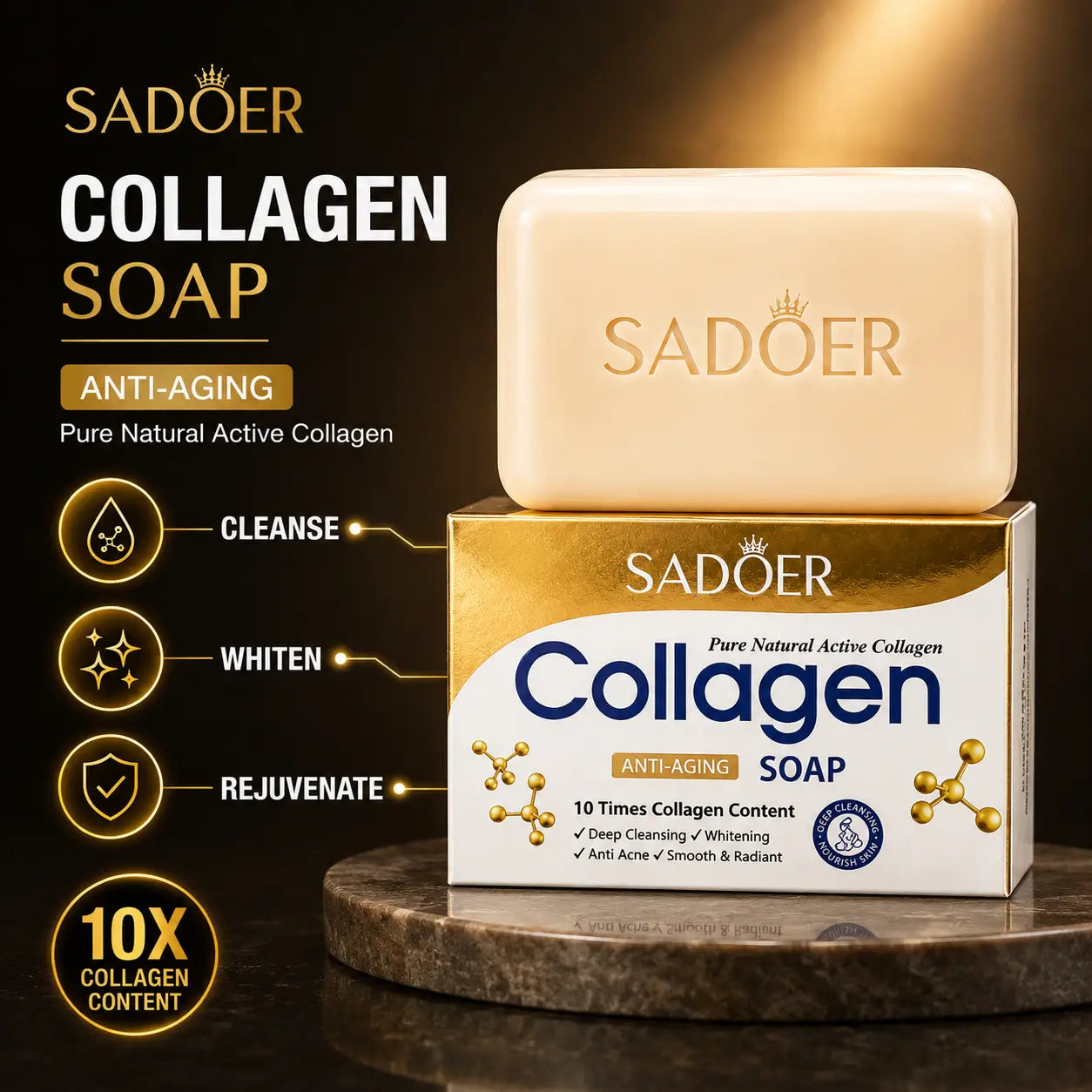 SADOER Collagen Soap