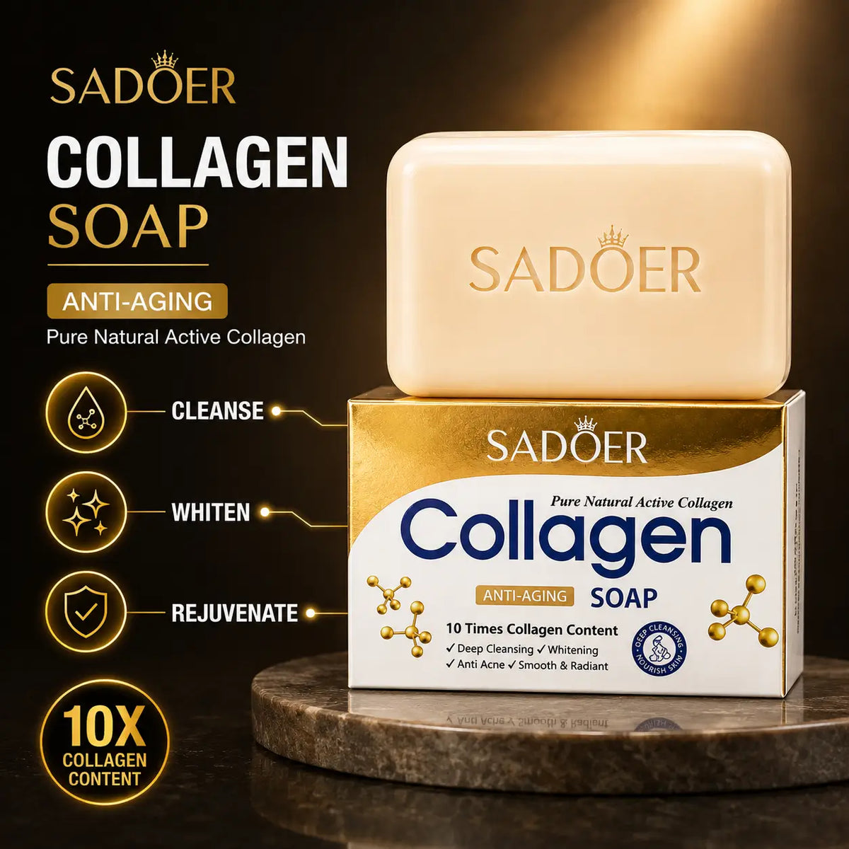 SADOER Collagen Soap