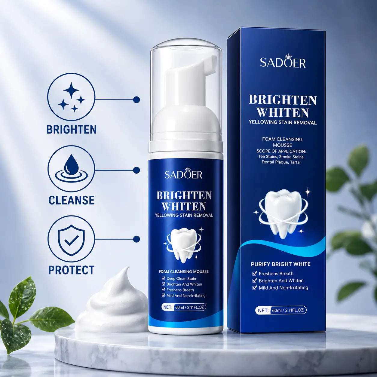 SADOER Tooth Cleansing Mousse