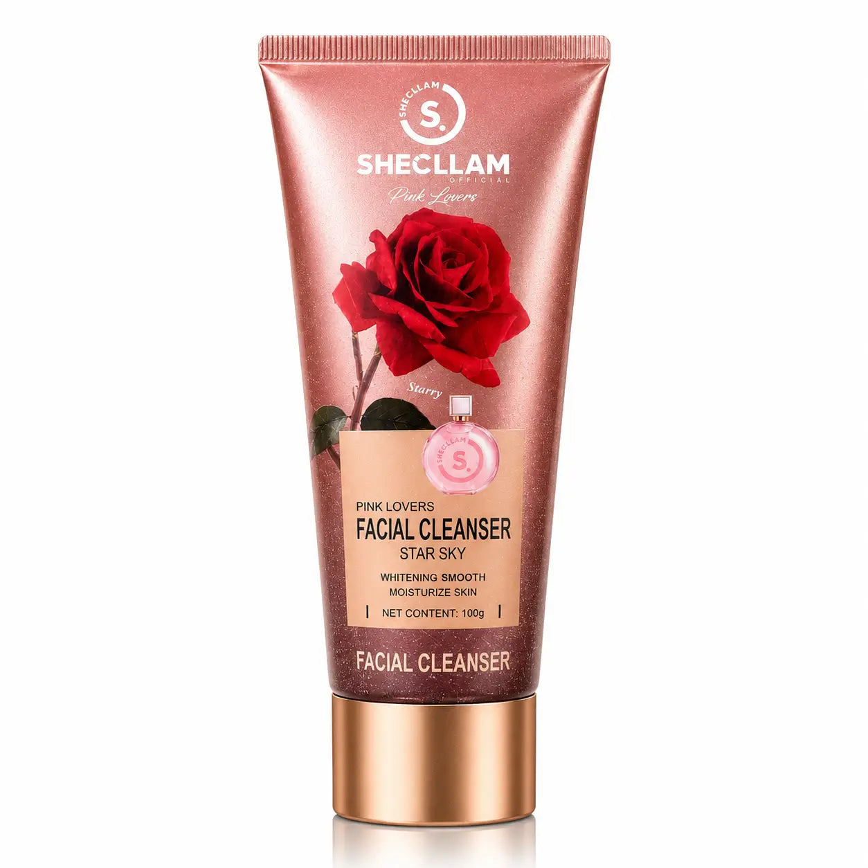 SHECLLAM Pink Facial Cleanser