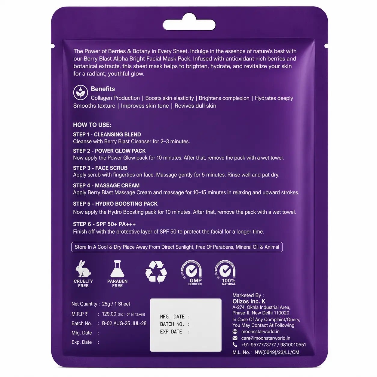 Skinplus Collagen Facial Kit