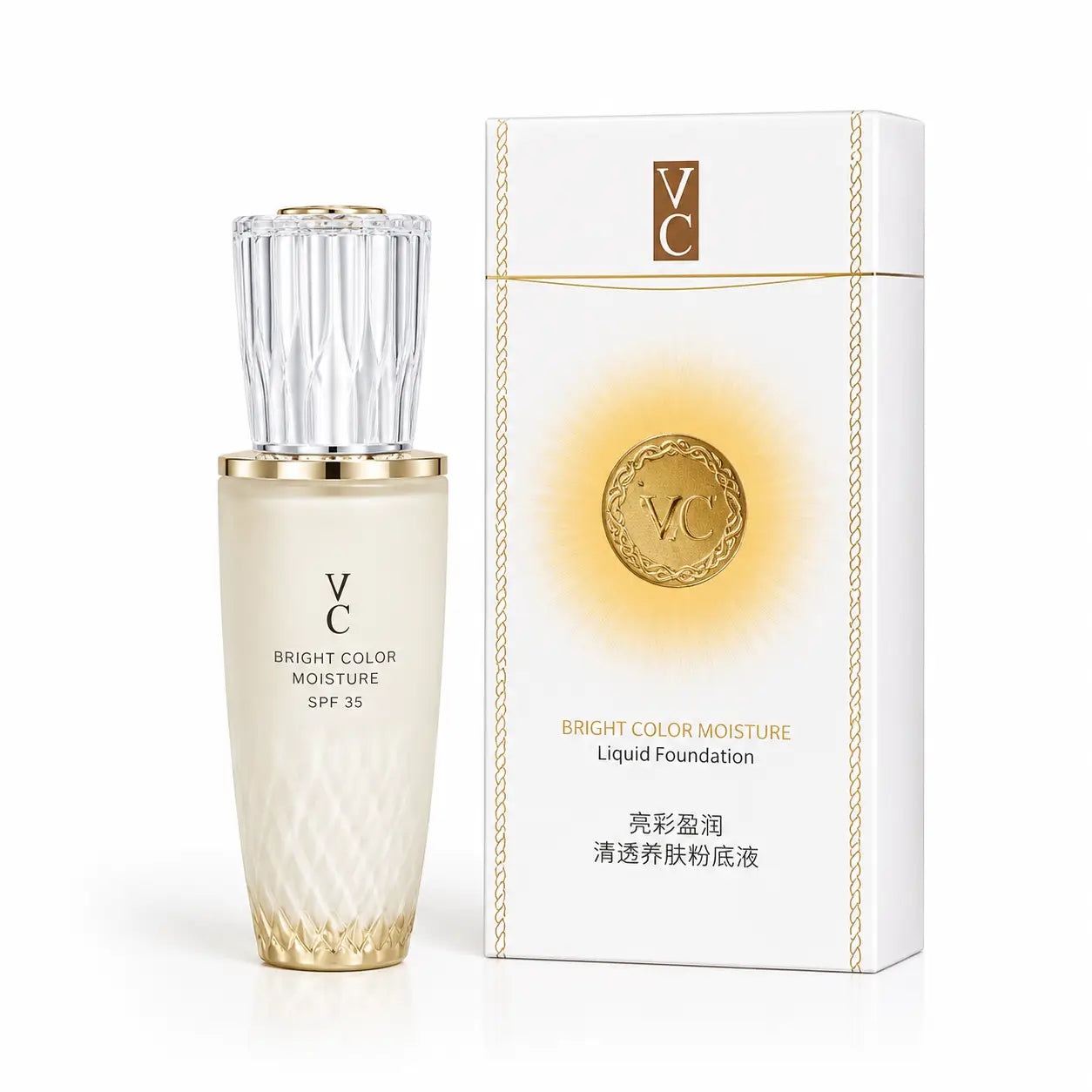 VC Bright Color Moisture Foundation SPF 35