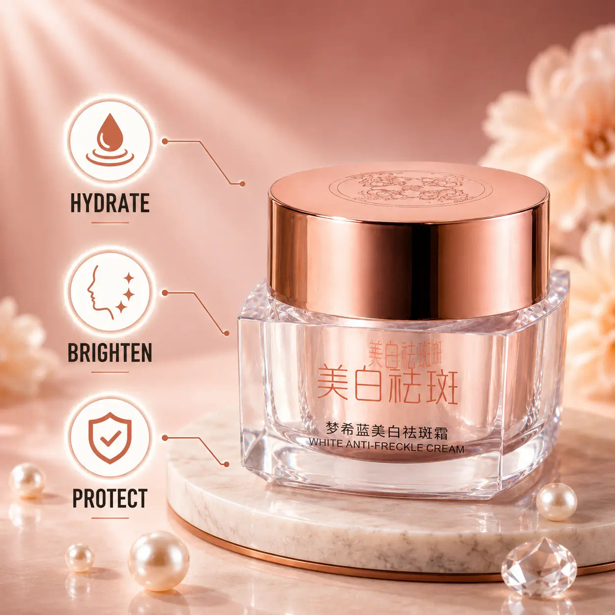 White Anti-Freckle Cream