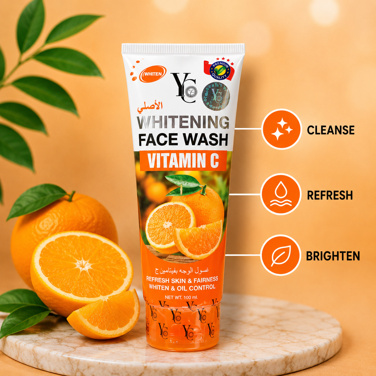 YC Vitamin C Whitening Face Wash