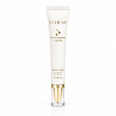 Front view of L'CHEAR Platinum Polypeptide Eye Cream tube for brightening, hydrating, and firming the under-eye area