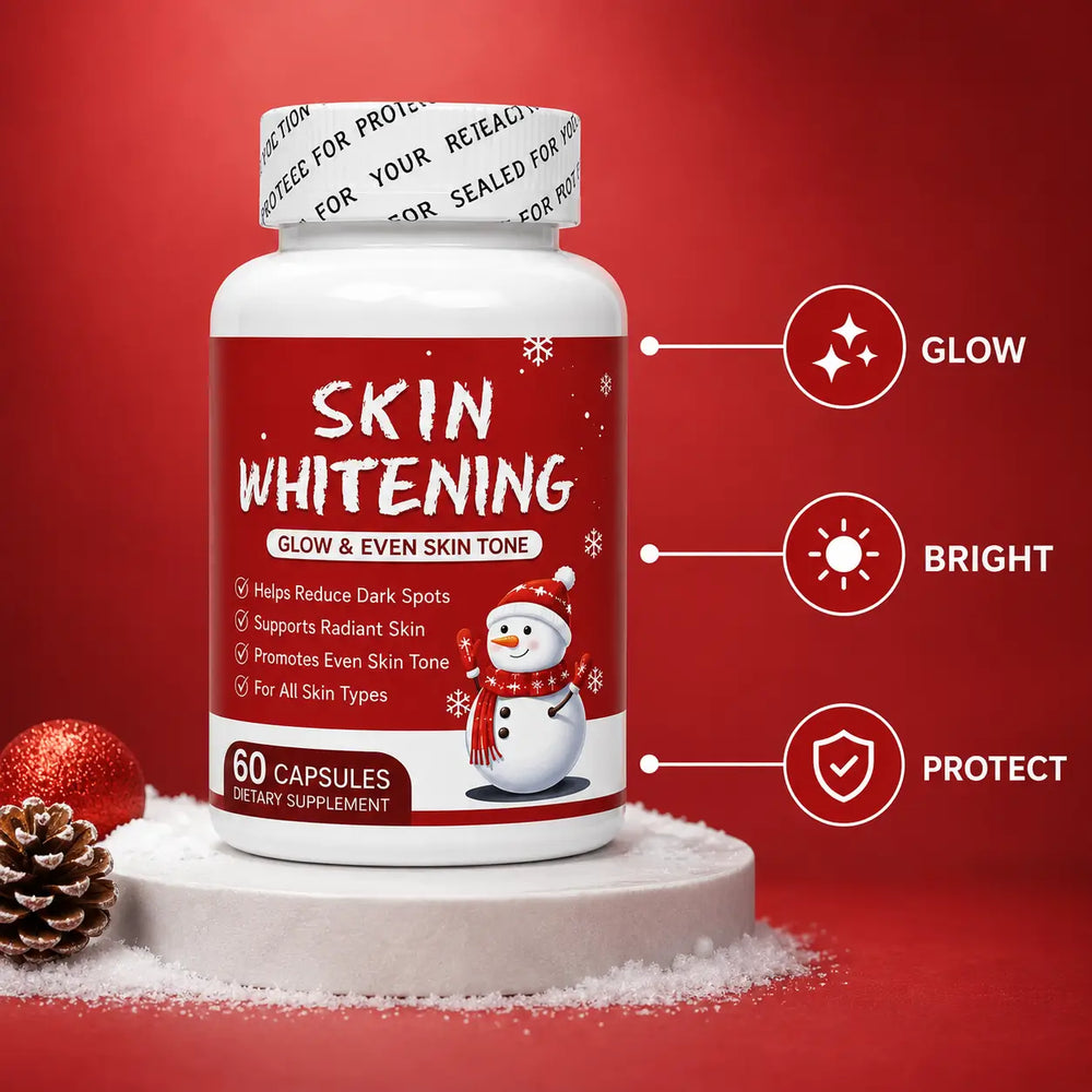 Skin whitening capsules for glowing and even skin tone