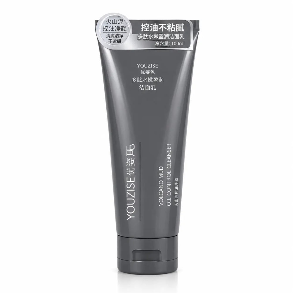 YOUZISE Volcano Mud Facial Cleanser for Oily Skin and Deep Pore Cleansing